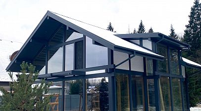 Обзор фахверк дома 240м2 в Истре Мск.